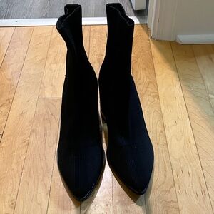 Nine West Black Heeled Boots